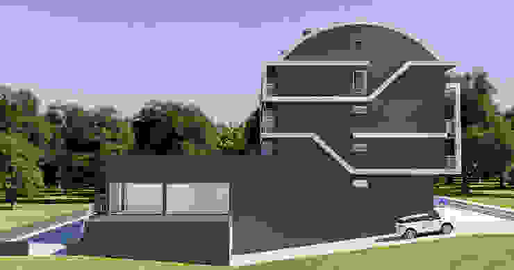 Bloco Habitacional Casas modernas por 3D ART - Image|Film|Print Moderno