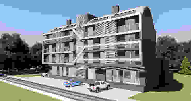 Bloco Habitacional Casas modernas por 3D ART - Image|Film|Print Moderno