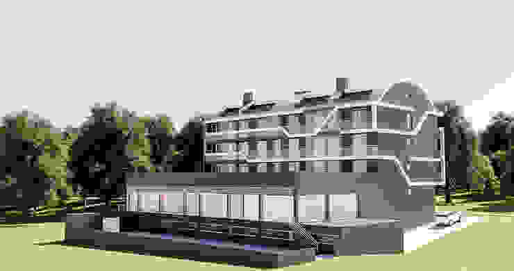 Bloco Habitacional Casas modernas por 3D ART - Image|Film|Print Moderno