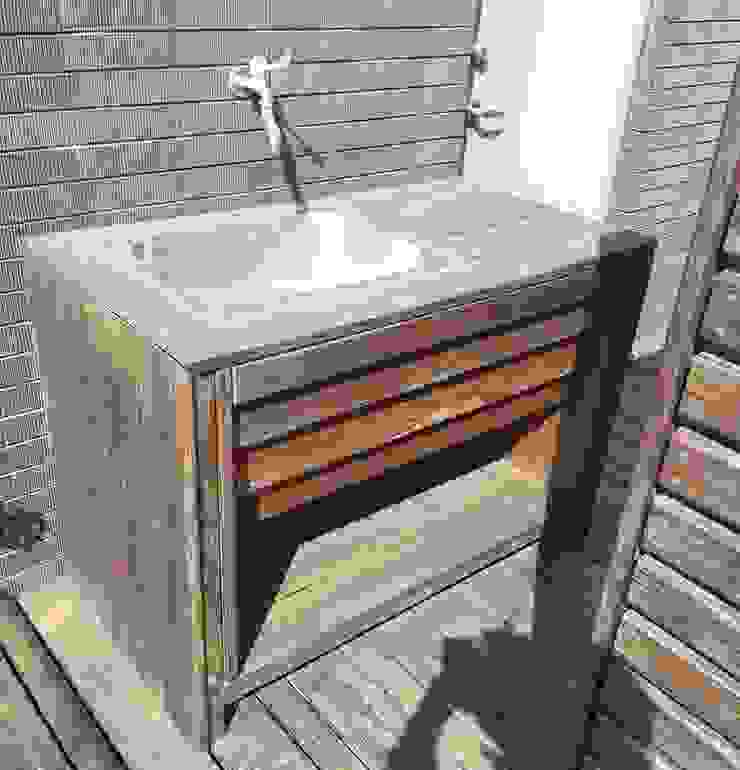 訂製款newtechwood洗手台 Homify