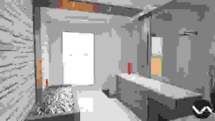 Diseño de Interior para Baño Estilo Minimalista , Vision Arquitectura Estudio Vision Arquitectura Estudio Baños de estilo minimalista Mármol Acabado en madera