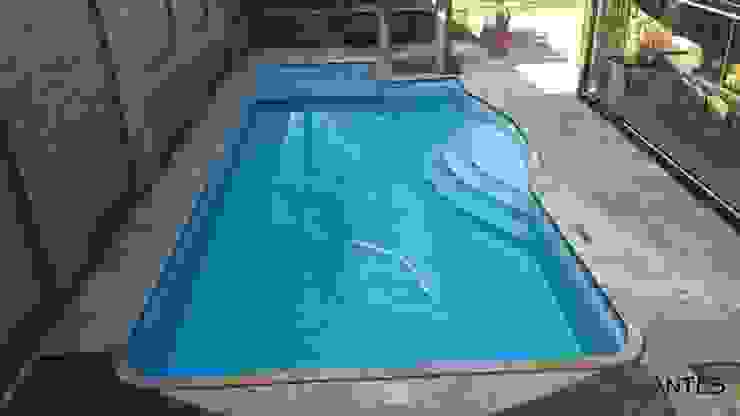 Piscina Antes E Depois Homify