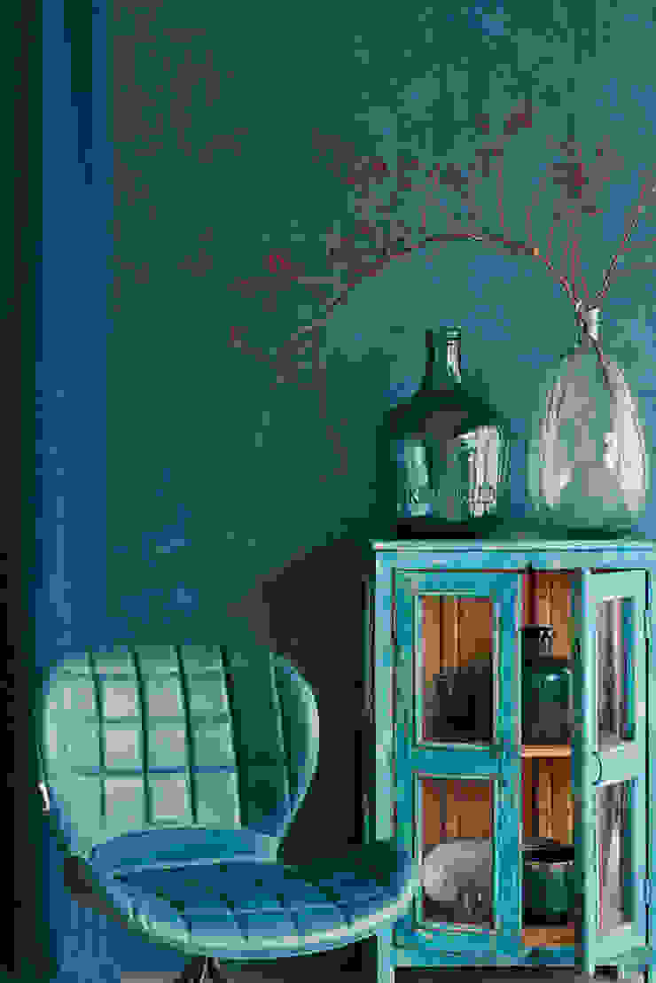 Tapete Merrow TapetenStudio.de Minimalistische Wände & Böden Blau unitapete,petrol,dunkelblau,wandgestaltung,schimmernd,modern,minimalistisch,Tapeten