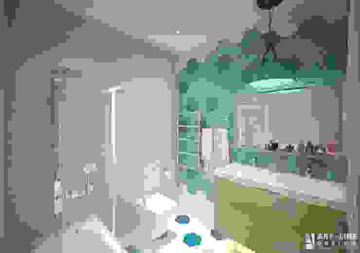 Art-line Design Skandinavische Badezimmer