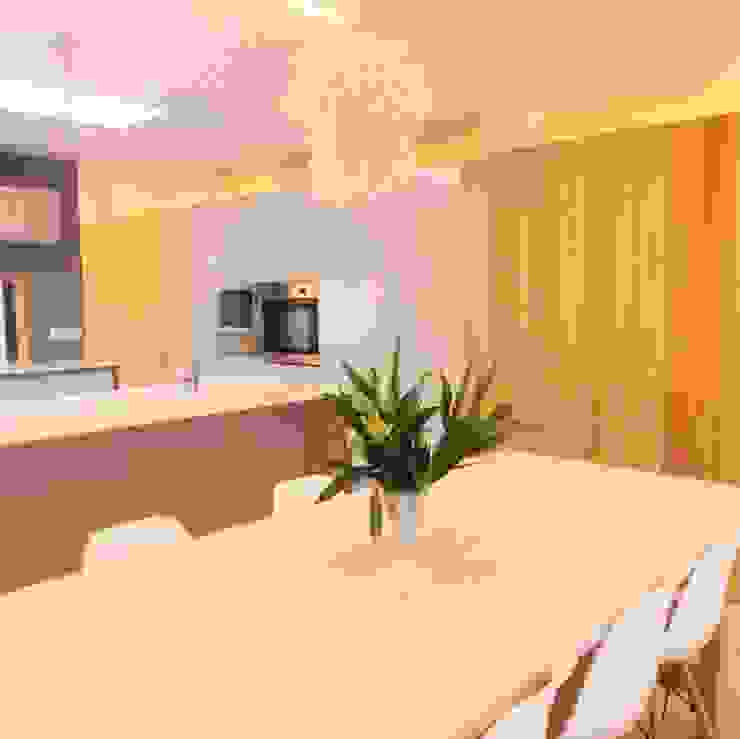 Dining area Dab Den Ltd Modern dining room