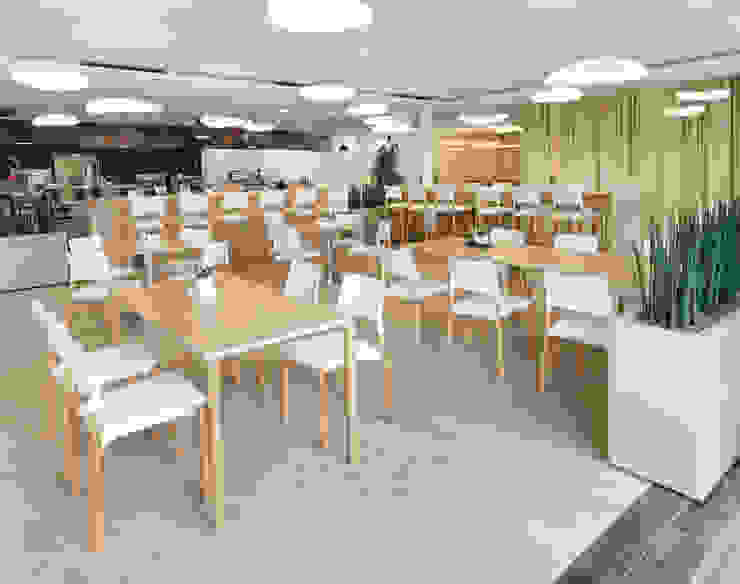 Design Restaurant am Flughafen Wien, archipur Architekten aus Wien archipur Architekten aus Wien Commercial spaces Gastronomy