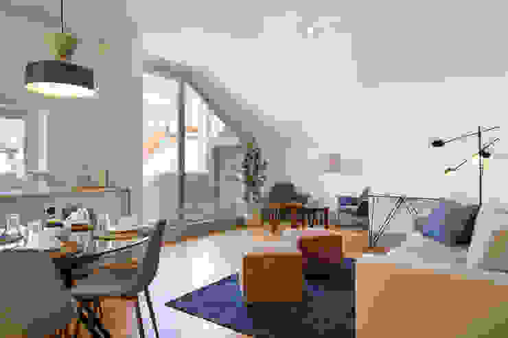Apartamento c/ 1 quarto - Poiais, Lisboa , Traço Magenta - Design de Interiores Traço Magenta - Design de Interiores Living roomAccessories & decoration