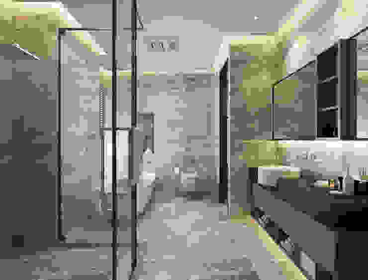 台中室內設計-築采設計 Bagno moderno