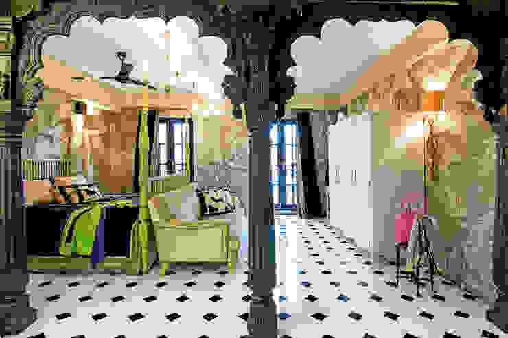 Bohemian Glam, Design Intervention Design Intervention Ausgefallene Schlafzimmer Grün