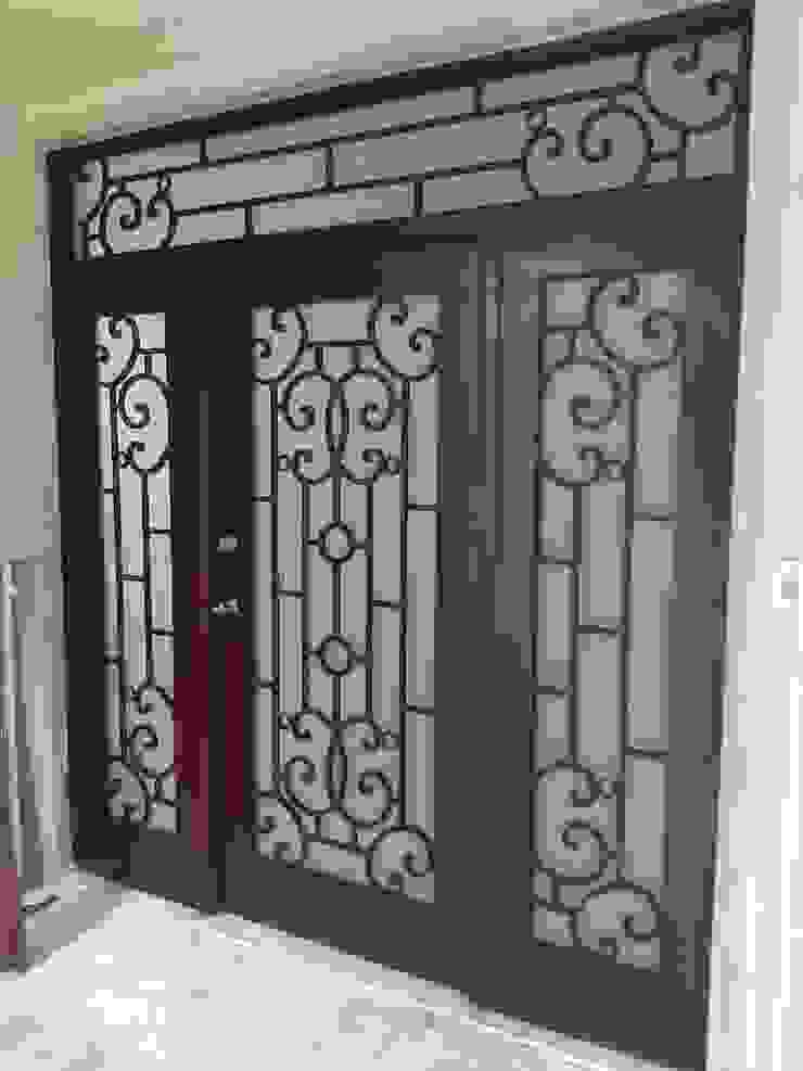 Puerta Principal De Forja Con Fijos Homify