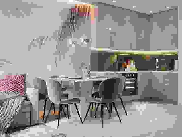 Квартира 3-х комнатная, ЖК «Варшавский», г. Киев, Vinterior - дизайн интерьера Vinterior - дизайн интерьера Кухня в стиле модерн