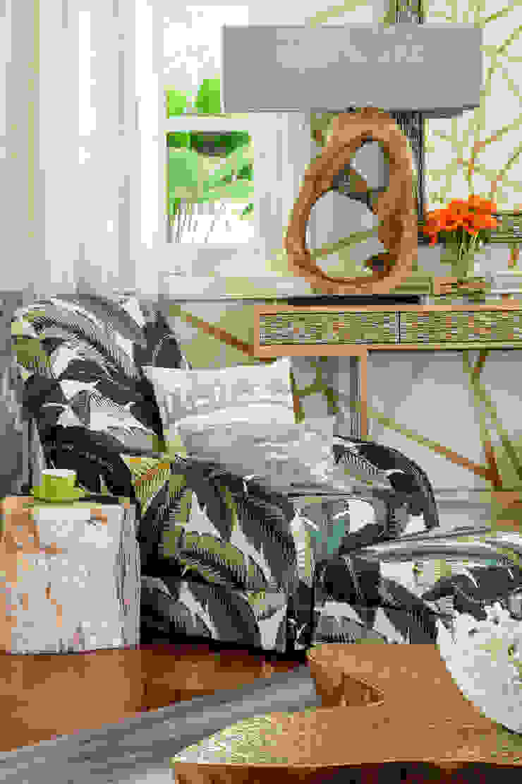 Bespoke Tropical Lounge Chair by Design Intervention Design Intervention Living roomSofas & armchairs