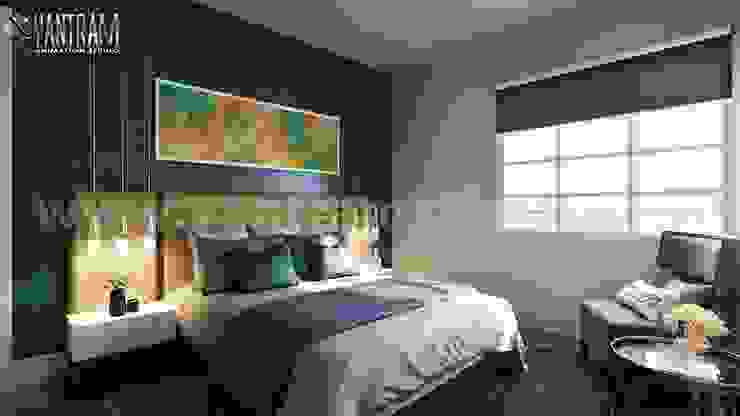 Modern Small Bedroom Concept With Unique Interior Design Studio By