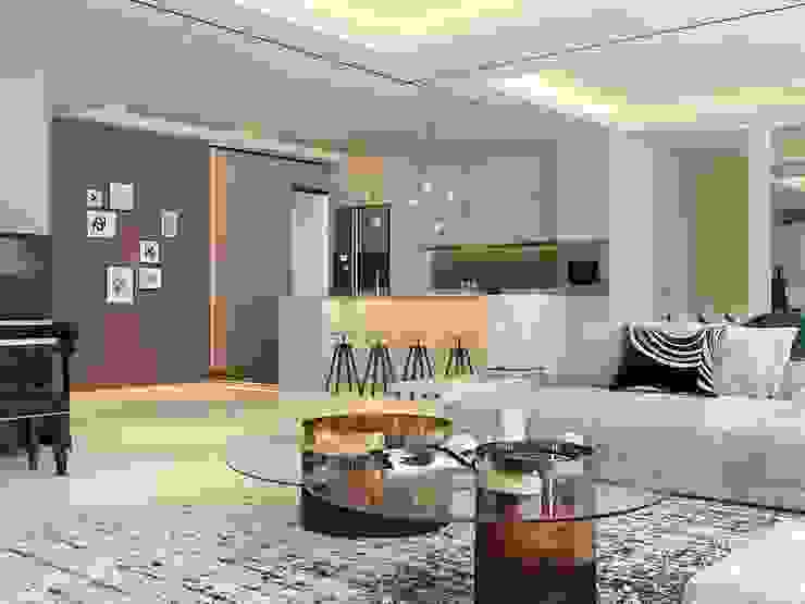 Pavilion Hilltop, Mont Kiara Norm designhaus Modern living room