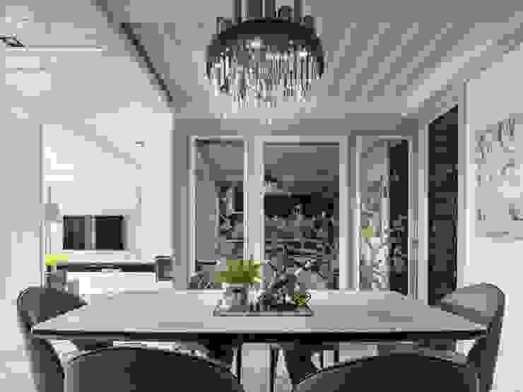 百玥空間設計 ─ 第凡內早餐 Breakfast at Tiffany's 百玥空間設計 餐廳 金屬 Brown
