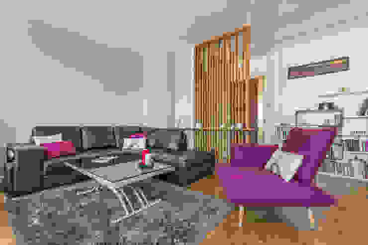Fables de murs Living room Wood Beige