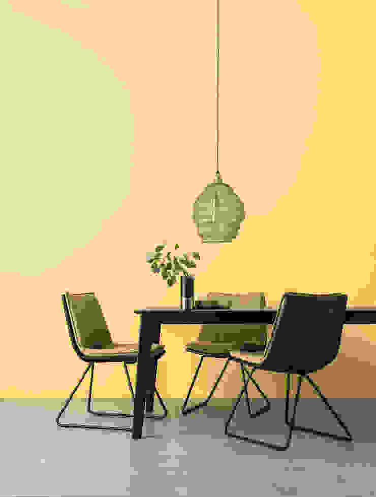 homify Ruang Makan Modern Yellow