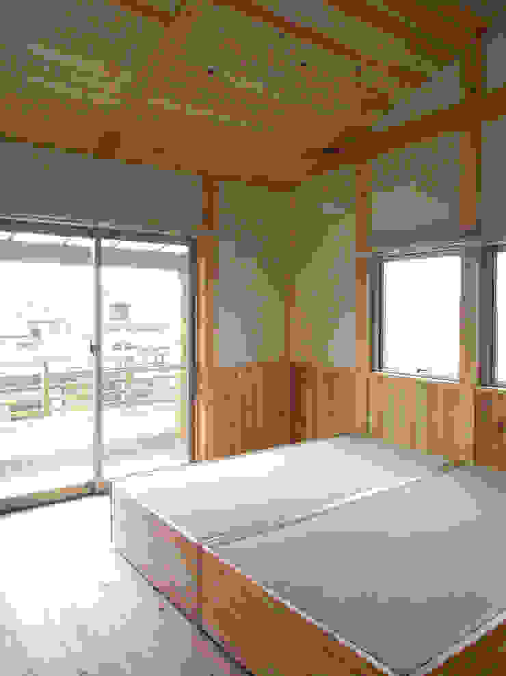 栄町の家, 山下建築研究所 山下建築研究所 Modern style bedroom