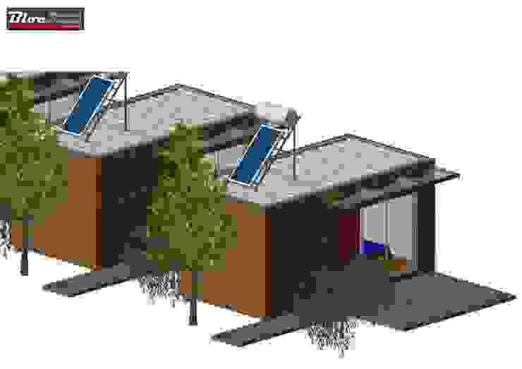 Casa Modular modelo BLOC LINEA T0 - 21m2, BLOC - Casas Modulares BLOC - Casas Modulares