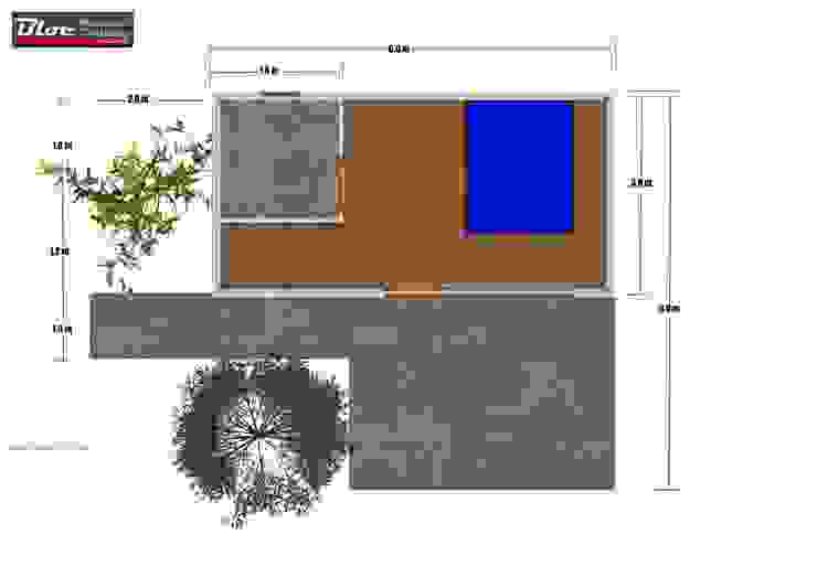 Planta BLOC - Casas Modulares Casa Modulares, Bungalows, Casas Flutuantes, Moradias