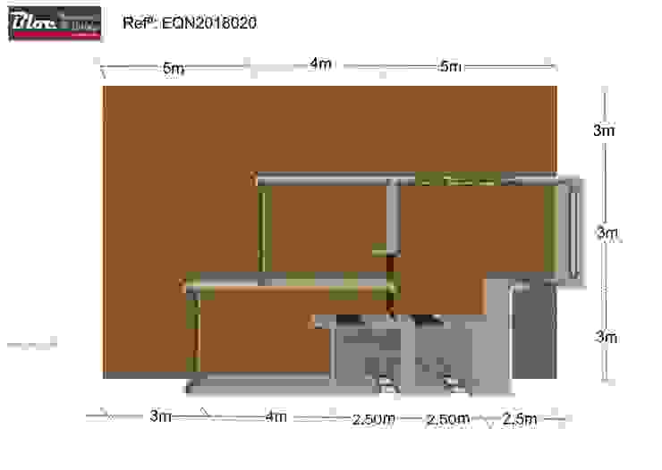 Casa Modular modelo BLOC LINEA T2 de 54 m2 BLOC - Casas Modulares Casa Modulares, Bungalows, Casas Flutuantes, Moradias