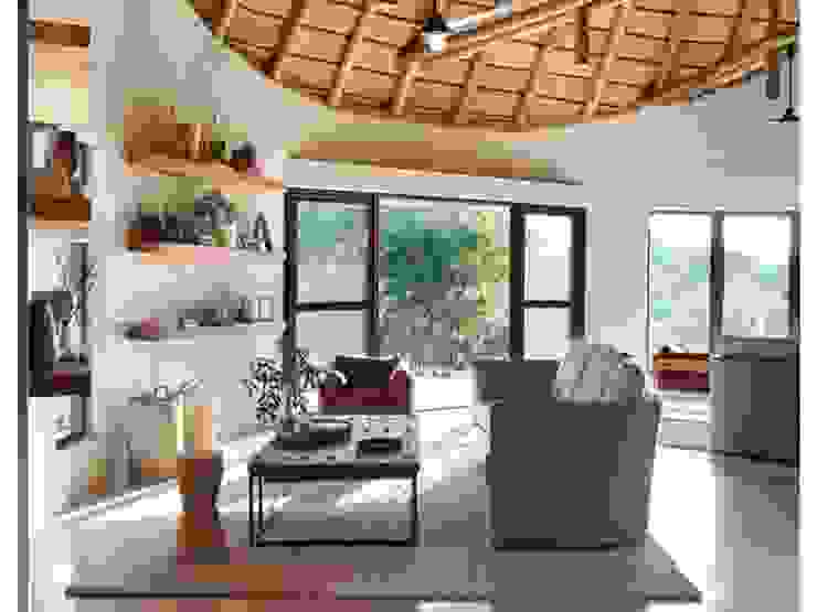 Tshemba Lodge, Hoedspruit, Metaphor Design Metaphor Design Комерційні приміщення Дерево Фіолетовий / фіолетовий Готелі
