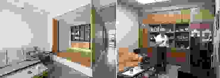 多用途隔间帘:以设计卷帘为老屋隔出独立的和室间