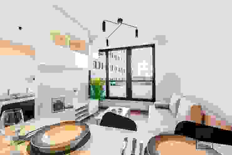 Mieszkanko dla dwojga Perfect Space Minimalistyczna jadalnia