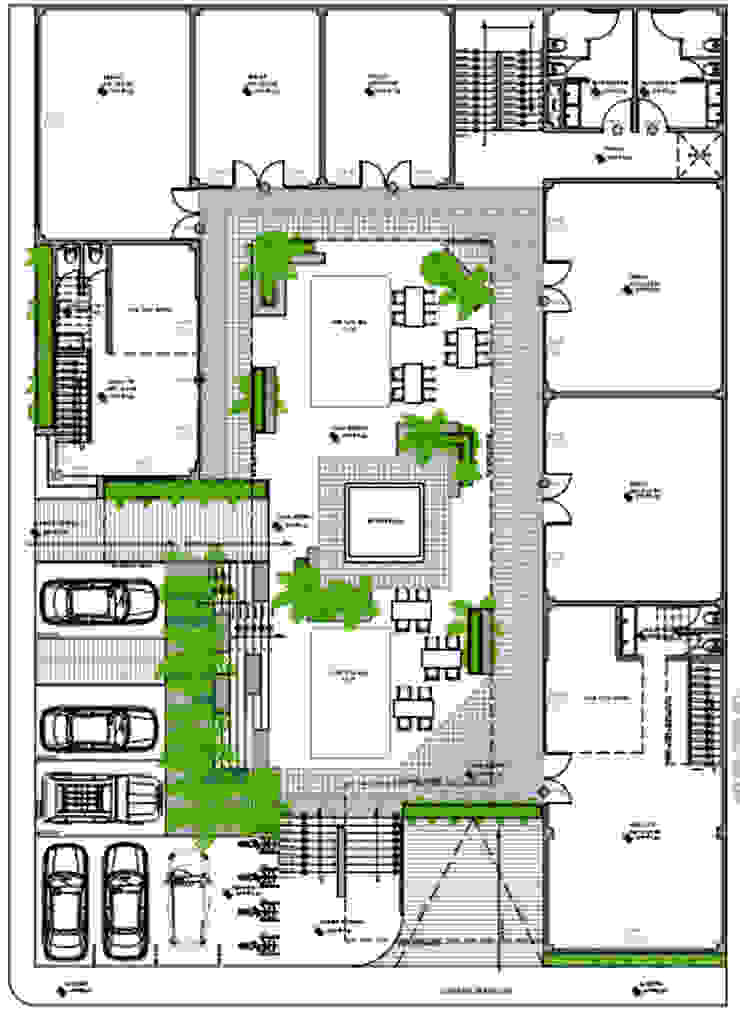 Diseño de proyecto de plaza comercial en Cuernavaca homify