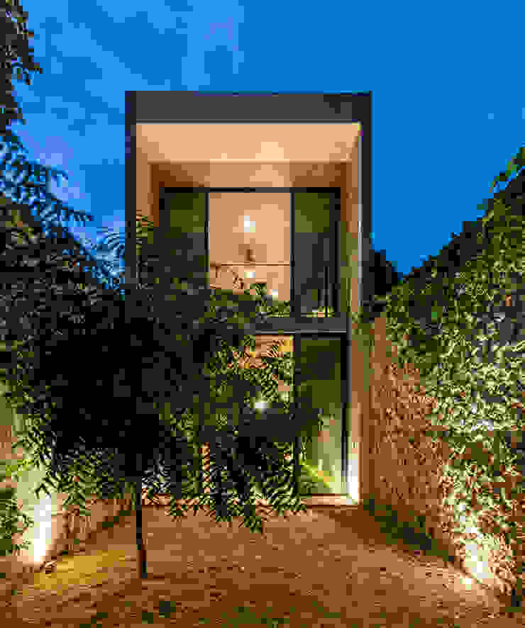 Taller Estilo Arquitectura Small houses Concrete Grey