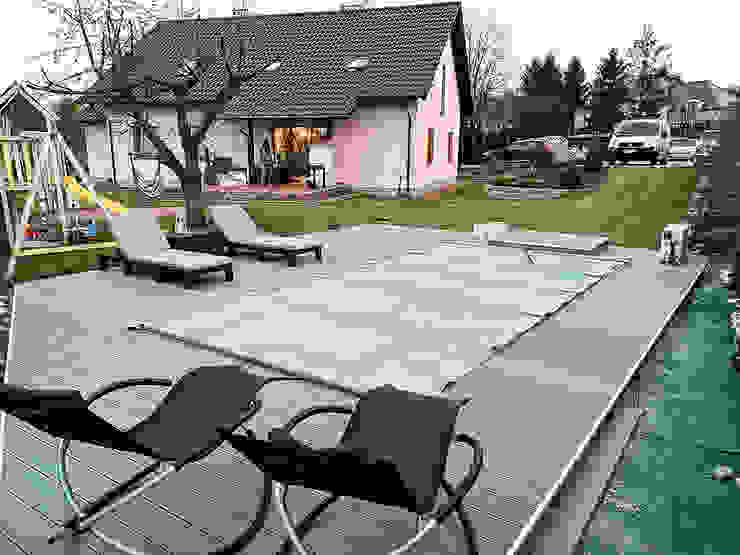 Taras kompozytowy. Realizacja w Zielonej Górze PHU Bortnowski