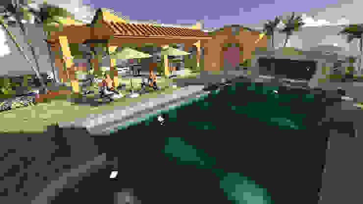 Patio Residencial Estilo Mexicano De Arquitectura B A Homify