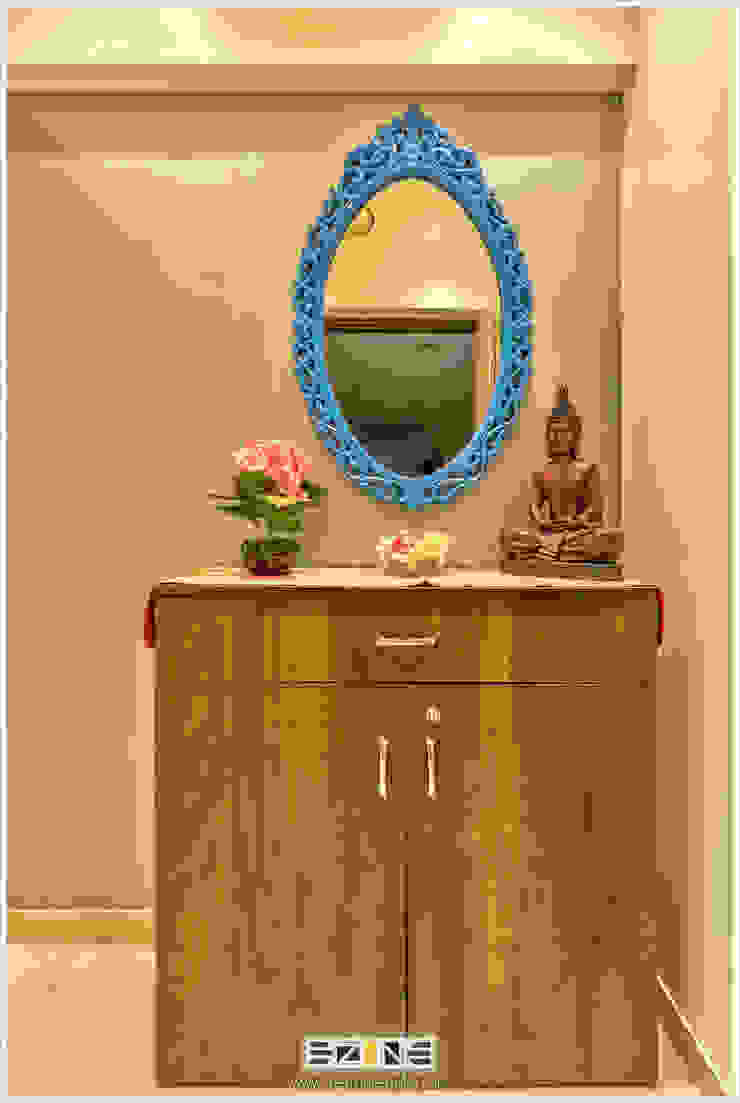 2BHK apartment in Pune The D'zine Studio Corridor, hallway & stairs Accessories & decoration