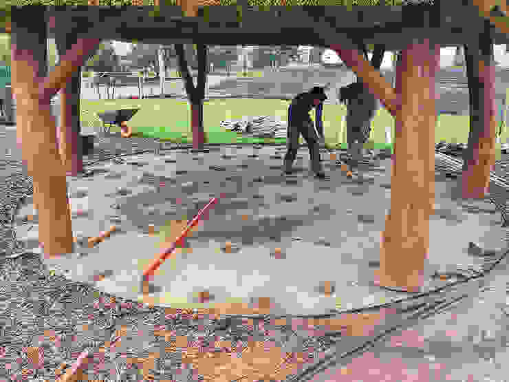 Dwa tarasy drewniane. Realizacja w Zielonej Górze PHU Bortnowski