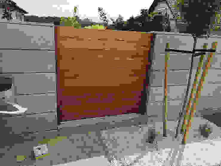 Elewacja drewniana z Garapy. Realizacja w Zielonej Górze PHU Bortnowski