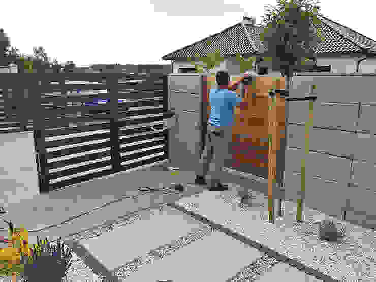 Elewacja drewniana z Garapy. Realizacja w Zielonej Górze PHU Bortnowski