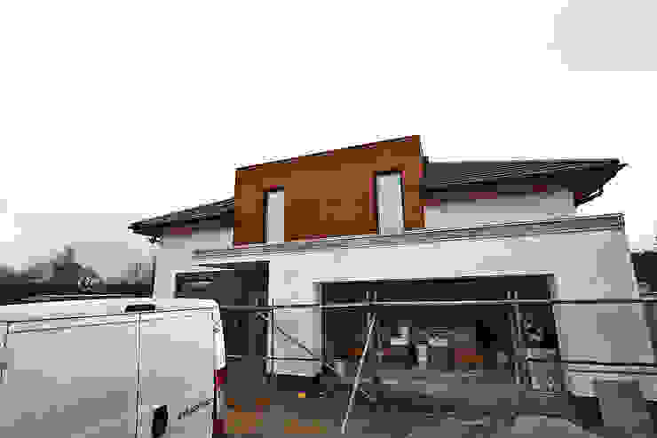 Elewacja drewniana z Garapy. Realizacja w Zielonej Górze PHU Bortnowski