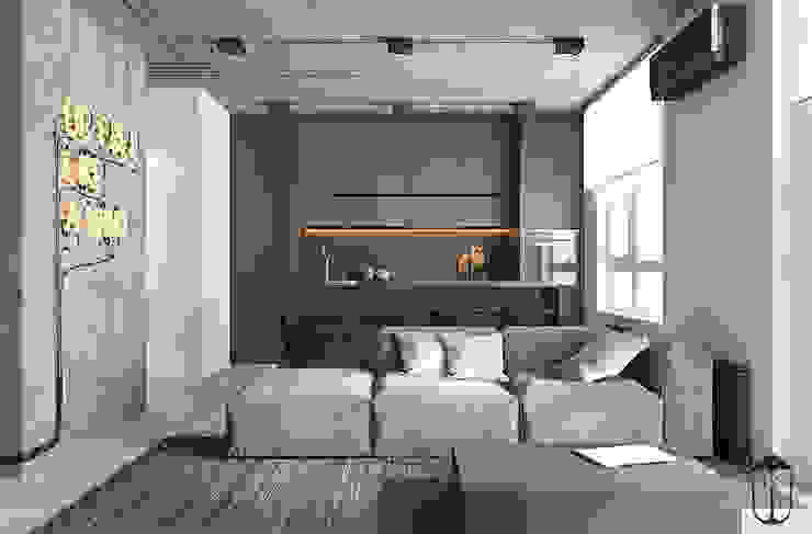 UI033, YOUSUPOVA YOUSUPOVA Minimalist living room