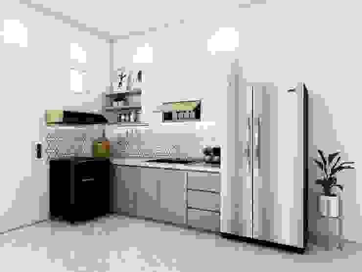 Kitchen set , viku viku Kitchen units Wood Grey