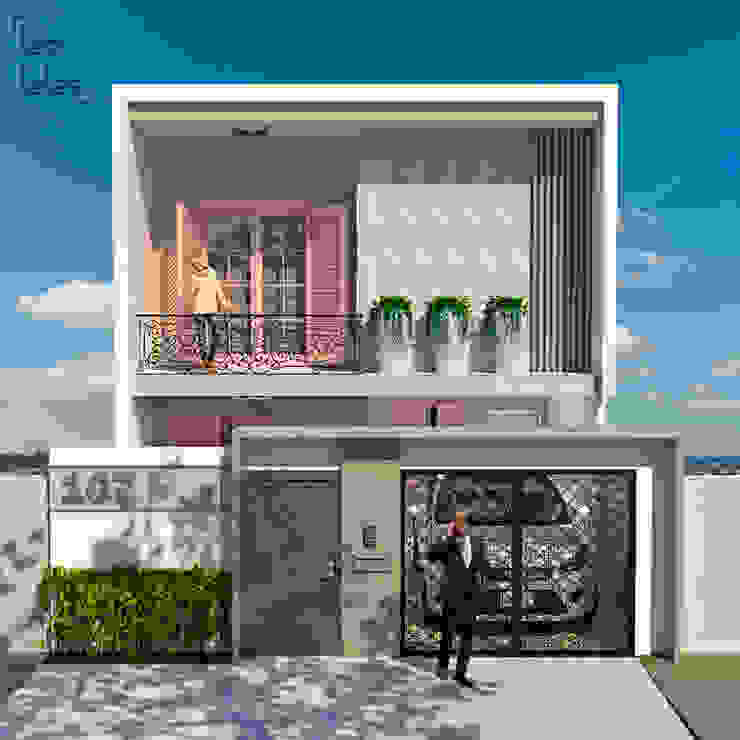 Fachada Casa Duplex Homify