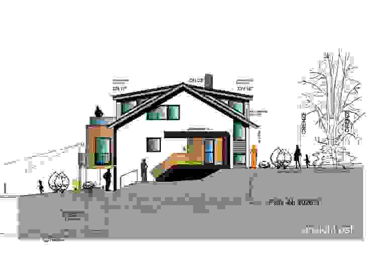 Projekt NEK--Umbau & Modernisierung eines EFH a r c h i t e k t u r b ü r o grimm Moderne Häuser