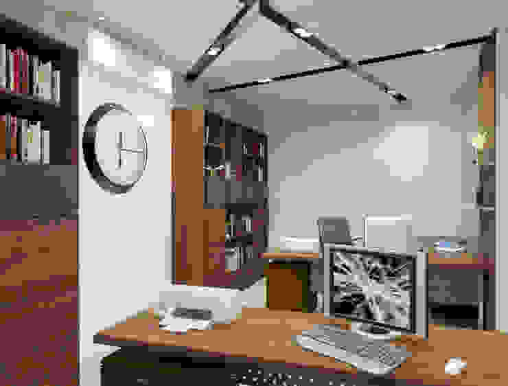 Dheeraj Residence, Meera Bagh, New Delhi Eclectic style study/office by Space Interface Eclectic