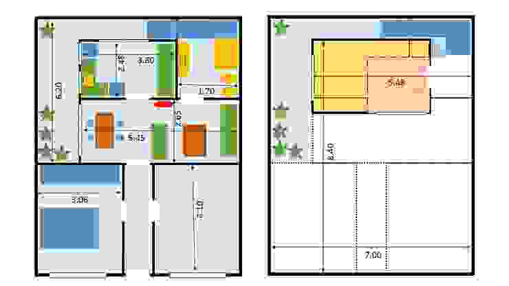 Plano Proyecto OOST / Sabrina Gillio Condominios