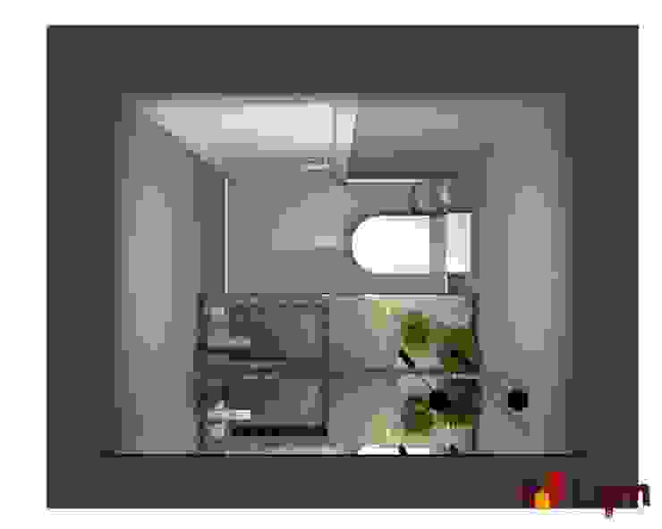 Apto. Condominium Club LAM Arquitetura | Interiores Casas de banho modernas