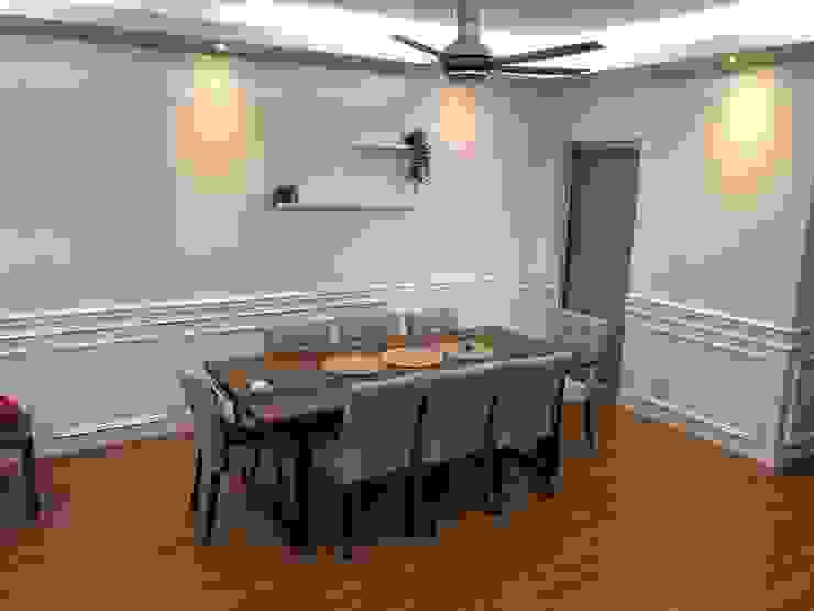 Hardwood Wainscoting Design Condominium Selangor Homify