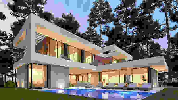 Traçado Regulador. Lda Villas Wood White