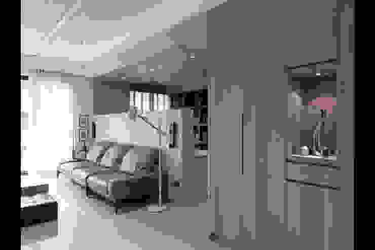 形構設計 Morpho-Design Corredores, halls e escadas modernos