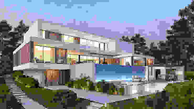 Casa Cc1 Moradia Na Quinta Do Peru Projeto De Arquitetura Homify