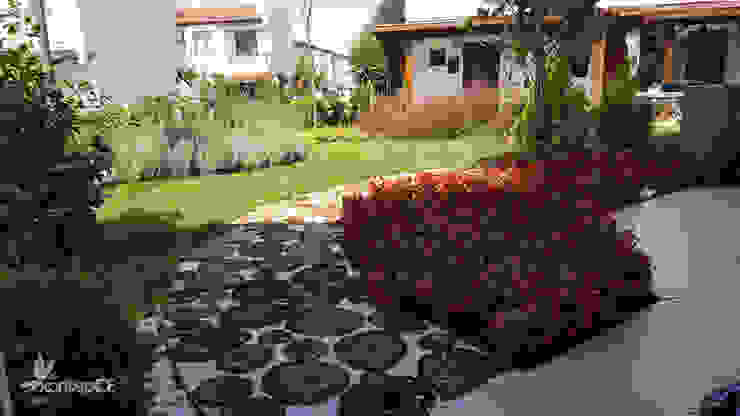 B.Ö ÖZEL KONUT Peyzaj Projelendirme & Uygulama, konseptDE Peyzaj Fidancılık Tic. Ltd. Şti. konseptDE Peyzaj Fidancılık Tic. Ltd. Şti. Rustic style garden