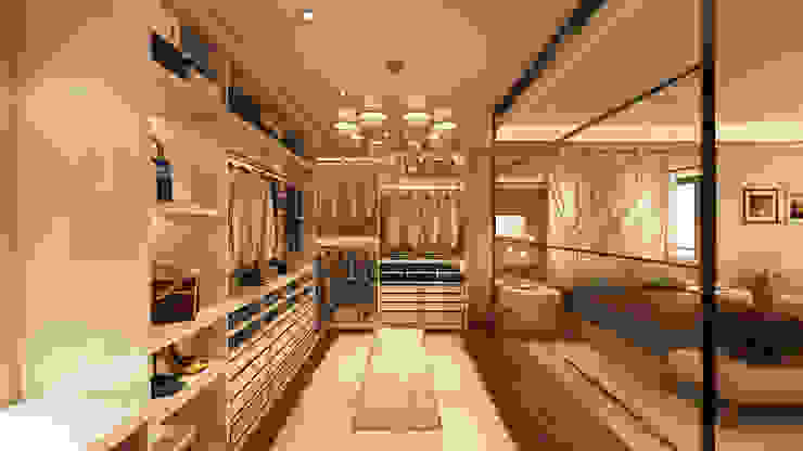 Suite Penthouse Geneva: Closets  por Alpha Details,Moderno   